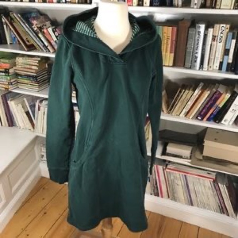 Horny Toad Hooded Sweatshirt Dress w/ Pockets